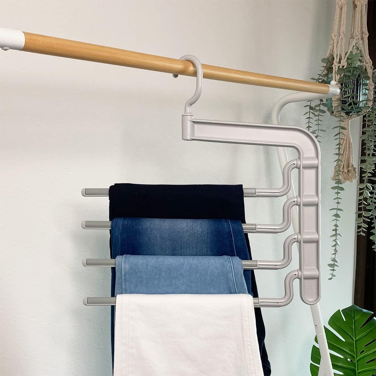 【人気商品】シンコハンガー(Shinkohanger) ボトムスバー4段 衣類ハ Amazon.co.jp: シンコハンガー(Shinkohanger) ボトムスバー4段 衣類